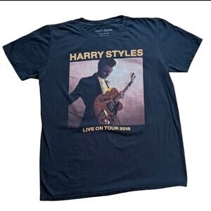 Harry Styles Live On Tour 2018 Exclusive Black Women's Medium Band Tee Shirt